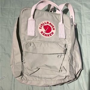 Fjall Raven small backpack - light sage green. Like new - Never used.